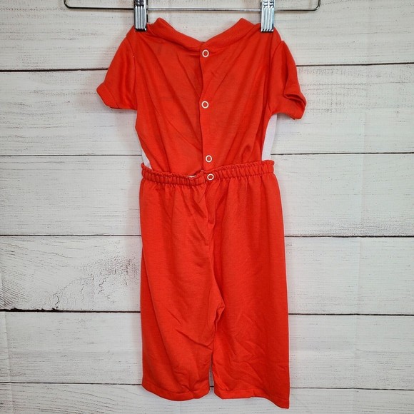 Vintage Waly Disney Co. Mickey Mouse 1984 Snap Pajamas Toddler Size 9M US Made - Picture 5 of 11